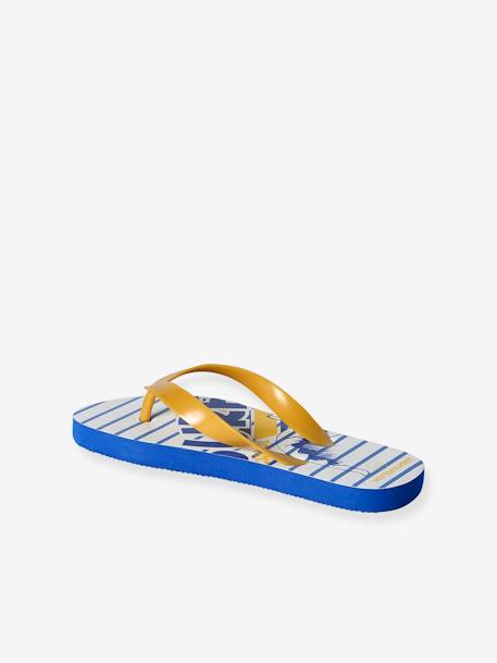 Printed Flip-Flops for Children printed blue 