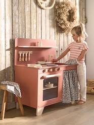 Kitchen with Curtain, in FSC® Wood