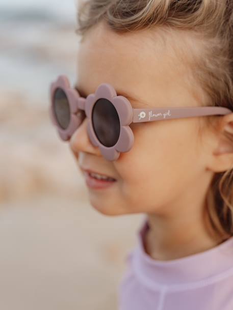 Flower sunglasses - LITTLE DUTCH mauve 