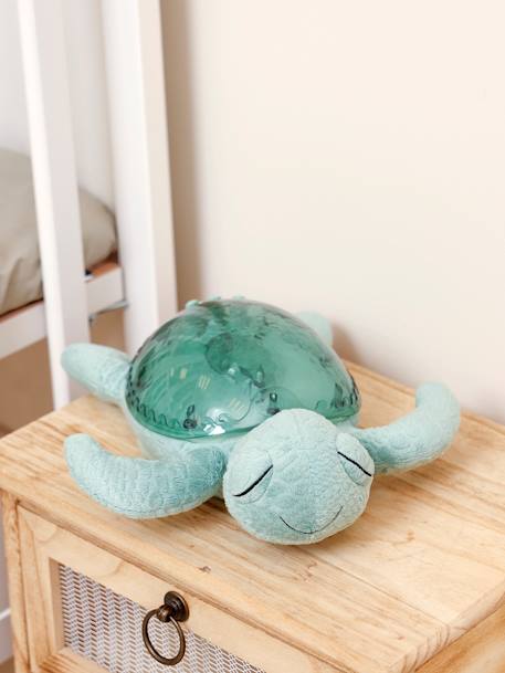 Tranquil Turtle Rechargeable Night Light, by CLOUD B blue+green+violet 