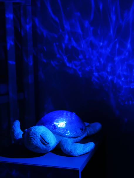 Tranquil Turtle Rechargeable Night Light, by CLOUD B blue+green+violet 