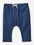 Harem-Style Trousers in Lightweight Denim for Babies, by CYRILLUS denim blue 