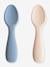 Toddler Starter Spoon - MUSHIE beige+blue 