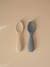 Toddler Starter Spoon - MUSHIE beige+blue 