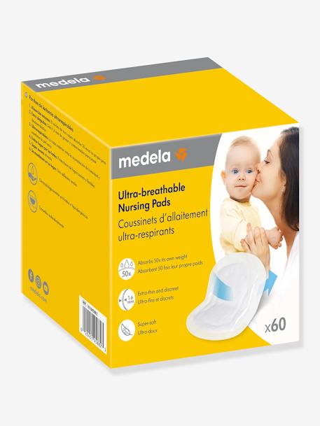 Box of 60 Ultra-Breathable Nursing Pads by MEDELA white 