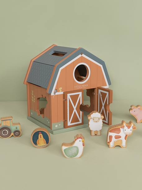 Little Farm Shape Sorter - LITTLE DUTCH multicoloured 