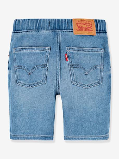 Skinny Shorts, Dobby Fabric, Elasticated Waistband for Boys, by LEVI'S stone 