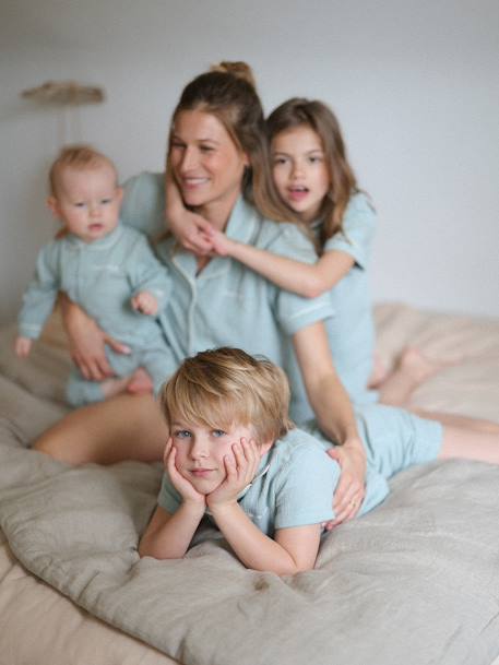 Pyjamas for Boys sage green 