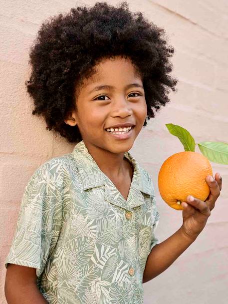 Shirt for Boys sage green 