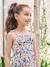 Strappy Midi-Length Dress for Girls blue+ecru+multicoloured+printed white+sky blue 