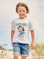 Boys-Tops-T-Shirts-Fun T-Shirt with Animal, for Boys