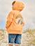 Hooded Jacket with Surfing Motif on the Back for Boys orange 