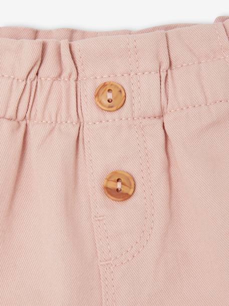 Shorts with Elasticated Waistband, for Babies clay beige+GREEN MEDIUM SOLID+pale pink 