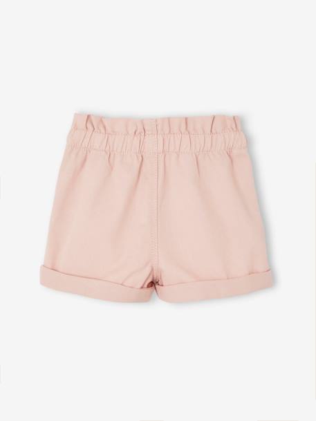 Shorts with Elasticated Waistband, for Babies clay beige+GREEN MEDIUM SOLID+pale pink 