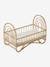 Rattan Toy Bed beige 