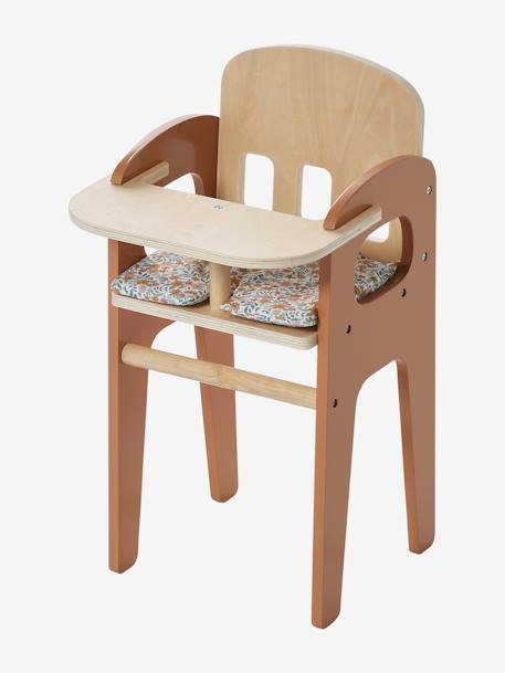 High Chair  in FSC® Wood for Dolls wood 