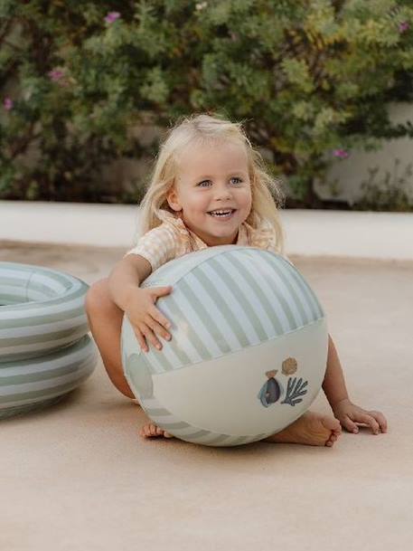 Ocean Dreams Beach Ball - LITTLE DUTCH aqua green+blue+rose 