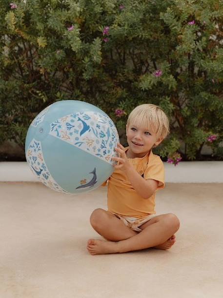 Ocean Dreams Beach Ball - LITTLE DUTCH aqua green+blue+rose 