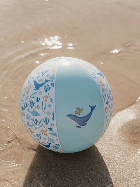 Ocean Dreams Beach Ball - LITTLE DUTCH aqua green+blue+rose 