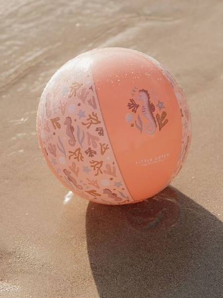 Ocean Dreams Beach Ball - LITTLE DUTCH aqua green+blue+rose 