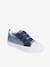 Hook-&-Loop Canvas Trainers for Children set blue 