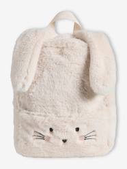 Baby-Bunny Rabbit Pre-School Backpack in Faux Fur