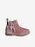 Leather Boots for Girls, Designed for Autonomy camel+rose 