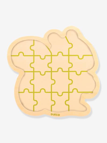 Nut 16-Piece Puzzle in Wood - DJECO multicoloured 