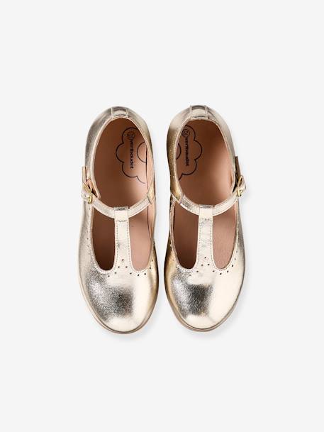 Ballet Pumps for Girls gold 