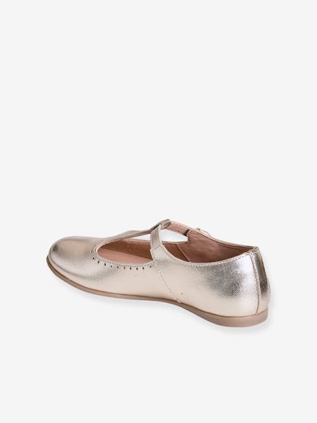 Ballet Pumps for Girls gold 