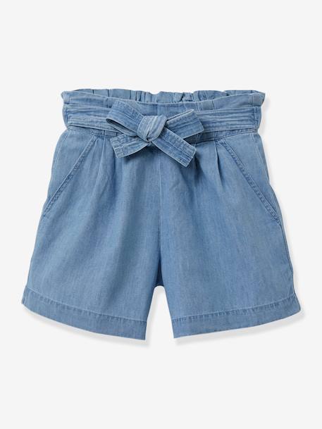 Denim Shorts for Girls by CYRILLUS stone 