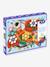 Box with Collages, Silhouettes & Pompoms - DJECO multicoloured 