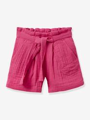 Girls-Shorts in Cotton Gauze for Girls, by CYRILLUS