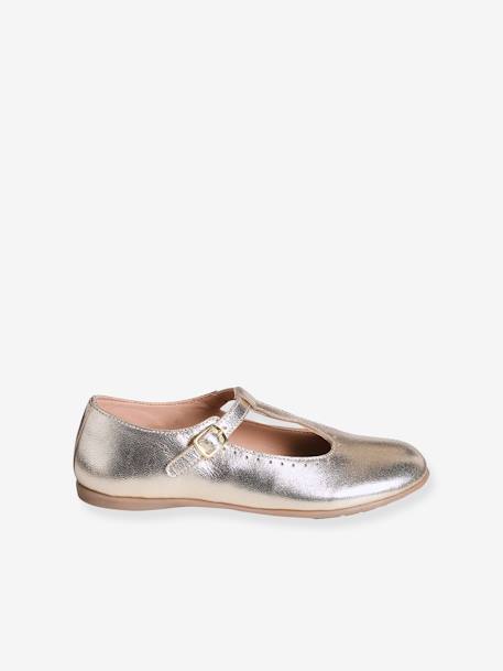 Ballet Pumps for Girls gold 