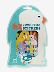Toys-Arts & Crafts-Dough Modelling & Stickers-62 Animals Stickers - DJECO