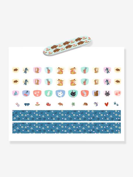 60 Nail Stickers - DJECO blue 