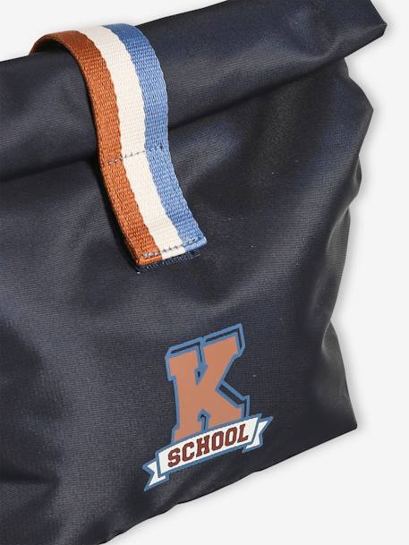 School Lunch Bag for Boys navy blue 