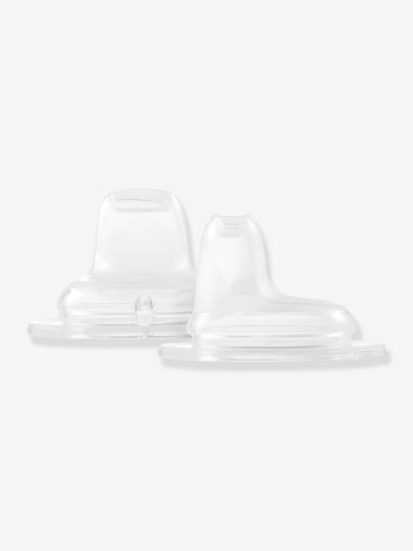 Duo of Anti-Leak Suction Spouts, by ELHEE transparent 