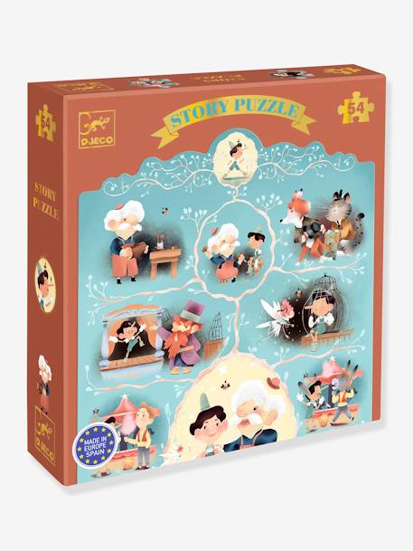 Pinocchio 54-Piece Puzzle - DJECO multicoloured 