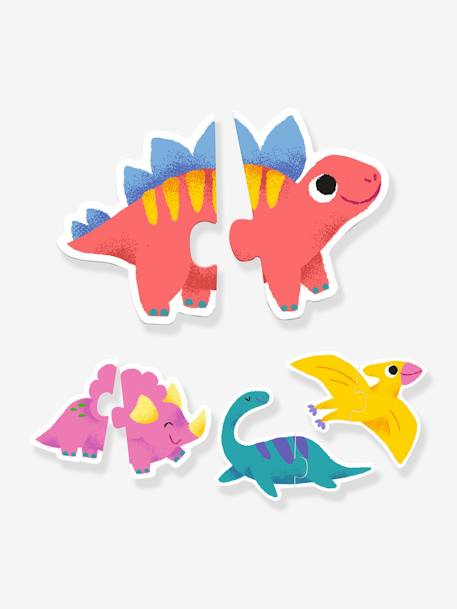 Duo Dinos Puzzle - DJECO multicoloured 