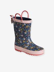 Shoes-Wellies in Printed Natural Rubber for Children