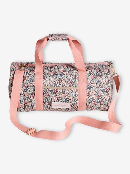 Sweet Flowers Sports Bag for Girls rosy 