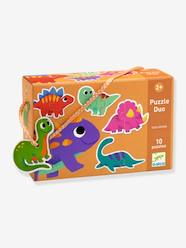 Toys-Educational Games-Duo Dinos Puzzle - DJECO