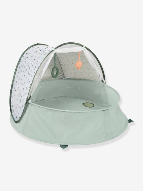 Aquani UV-Protection50+ Pop-Up Tent, by BABYMOOV BLUE MEDIUM SOLID WITH DESIGN+green 