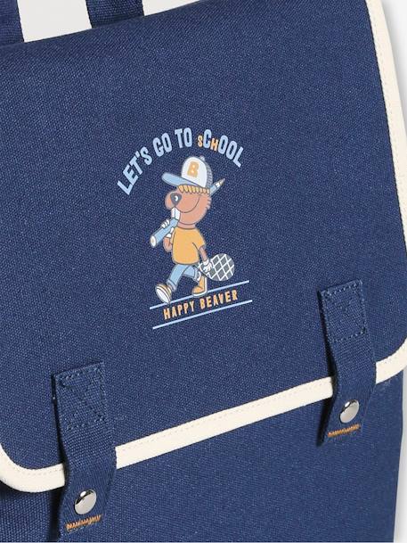 Happy Beaver Backpack blue 