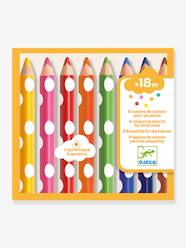 Toys-Arts & Crafts-8 Colouring Pencils for Little Ones - DJECO