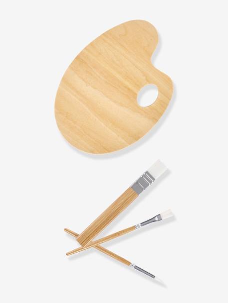 Art Palette & Brush Kit - HAPE wood 