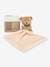 Soft Toy with Comforter - 10 cm - Floral Box - DOUDOU ET COMPAGNIE beige+white 