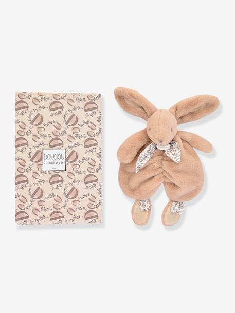 Bunny Soft Toy - DOUDOU ET COMPAGNIE rose+sandy beige 