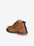 Leather Boots with Hook-&-Loop Strap, for Babies camel 